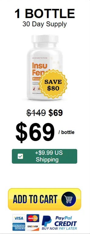 InsuFend 1 bottle price